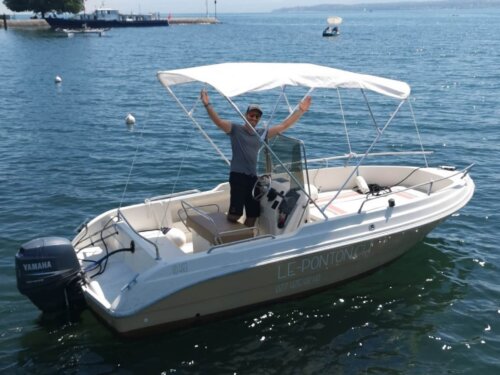 Bateau 6 places - Avec permis